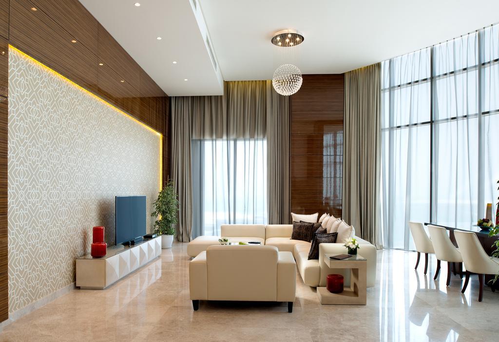 Fraser Suites Diplomatic Area Bahrain Manama Dış mekan fotoğraf A living room