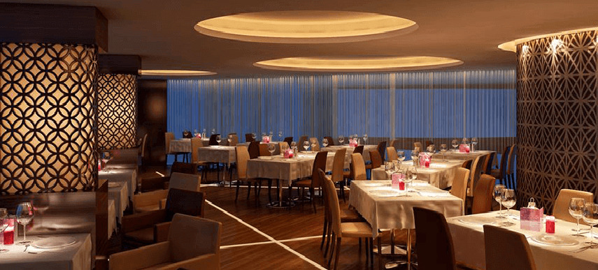Fraser Suites Diplomatic Area Bahrain Manama Dış mekan fotoğraf The restaurant